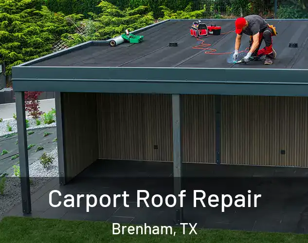  Carport Roof Repair Brenham, TX
