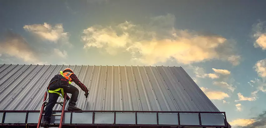 Commercial Built-Up Roof Installation in Brenham