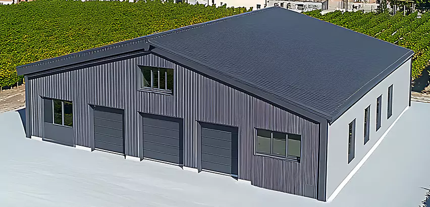 Corrugated Garage Roof Repair in Brenham