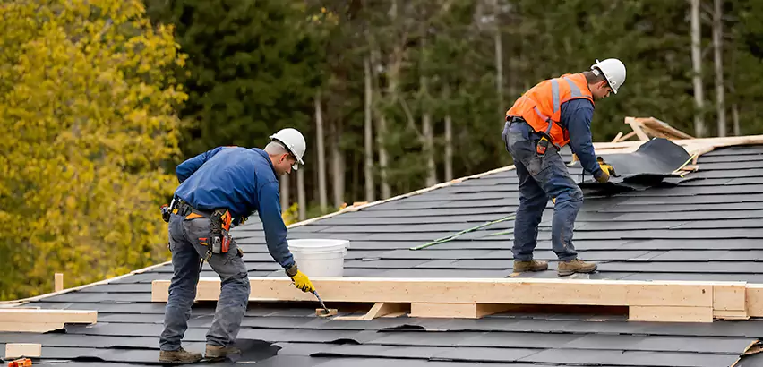 Garage Felt Roof Replacement in Brenham