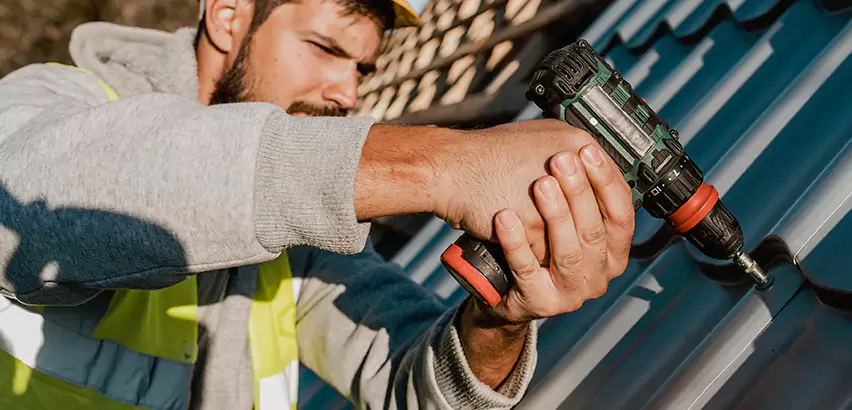 Metal Roof Flashing Installation in Brenham