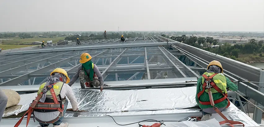 Commercial Roof Installation in Brenham