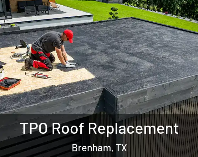  TPO Roof Replacement Brenham, TX